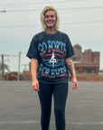 On Model 5 | Premium BJJ Shirt | The Forever T-Shirt | Go Forth