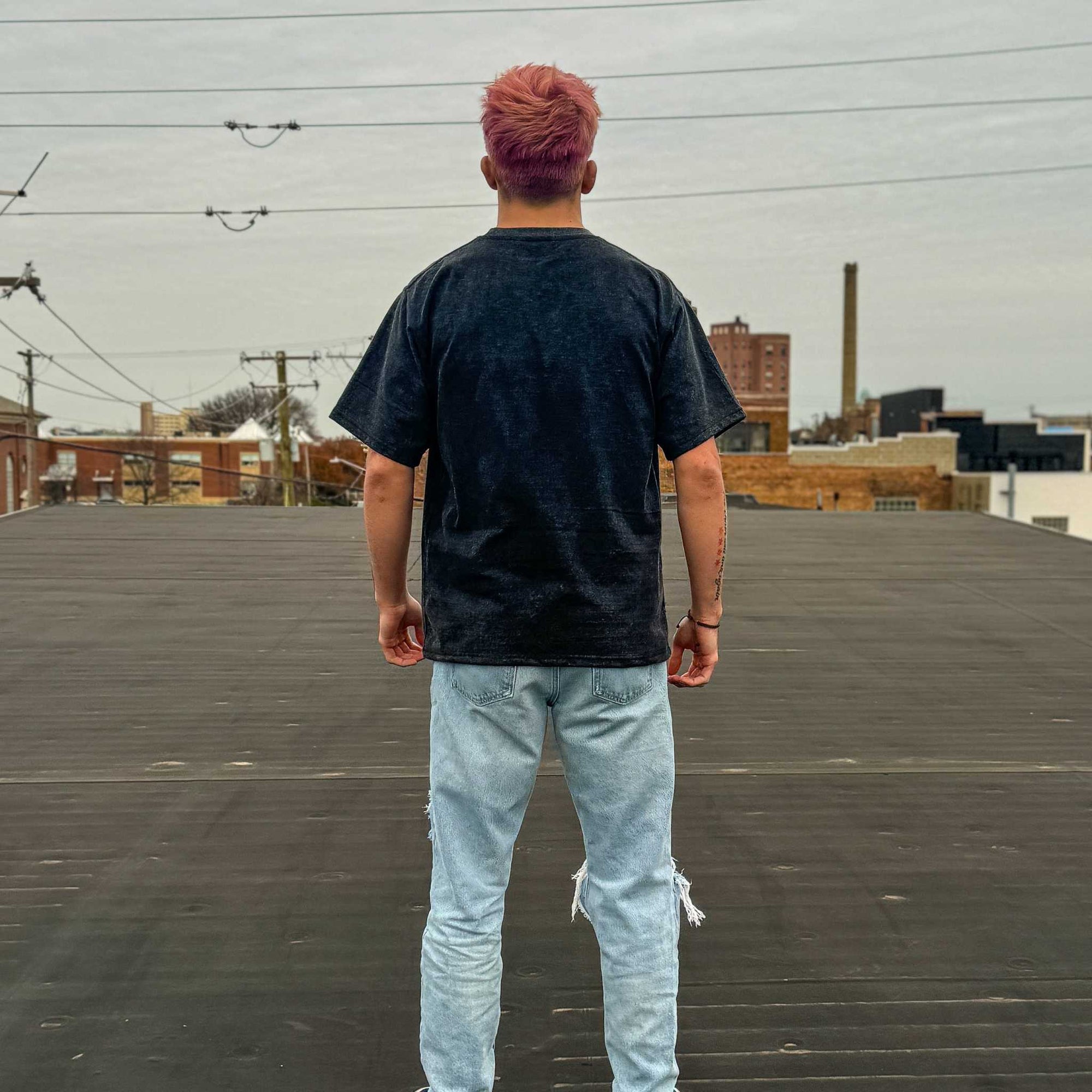 On Model 3 | Premium BJJ Shirt | The Forever T-Shirt | Go Forth