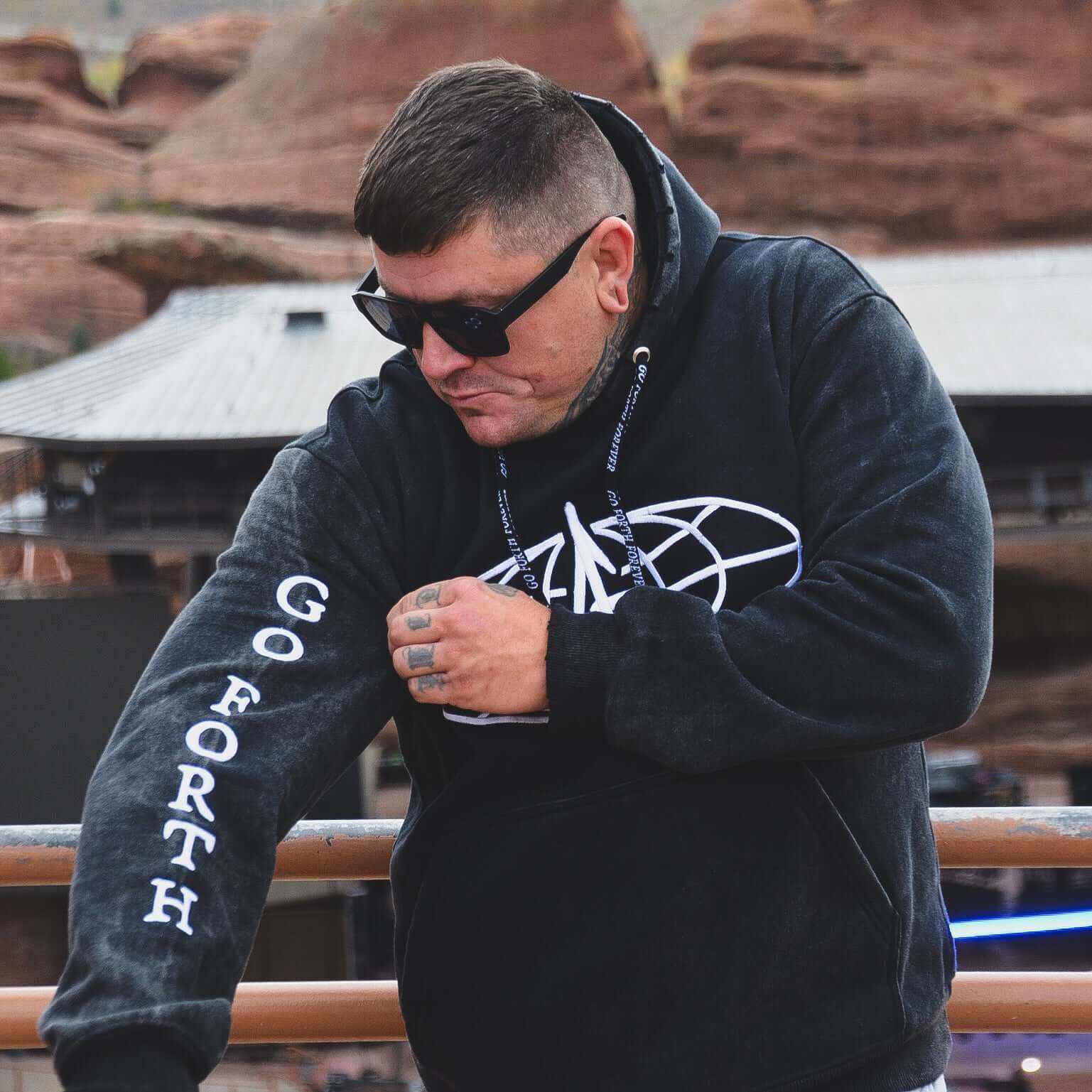 On Model | Premium BJJ Hoodie | The Forever Hoodie | Go Forth Forever
