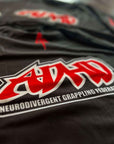 Close up back | ADHD Rashguard | Funny BJJ Rashguard | Go Forth