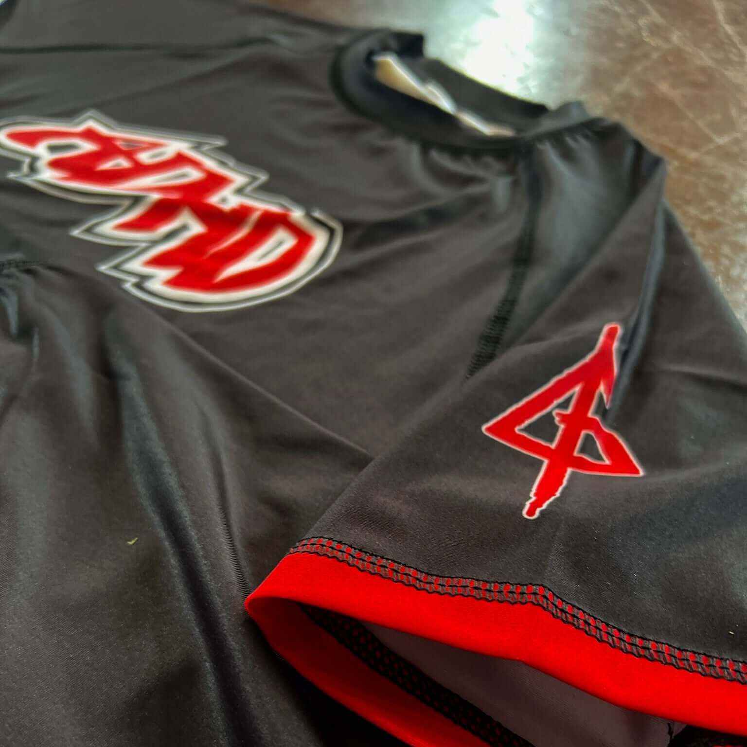 close up sleeve | ADHD Rashguard | Funny BJJ Rashguard | Go Forth