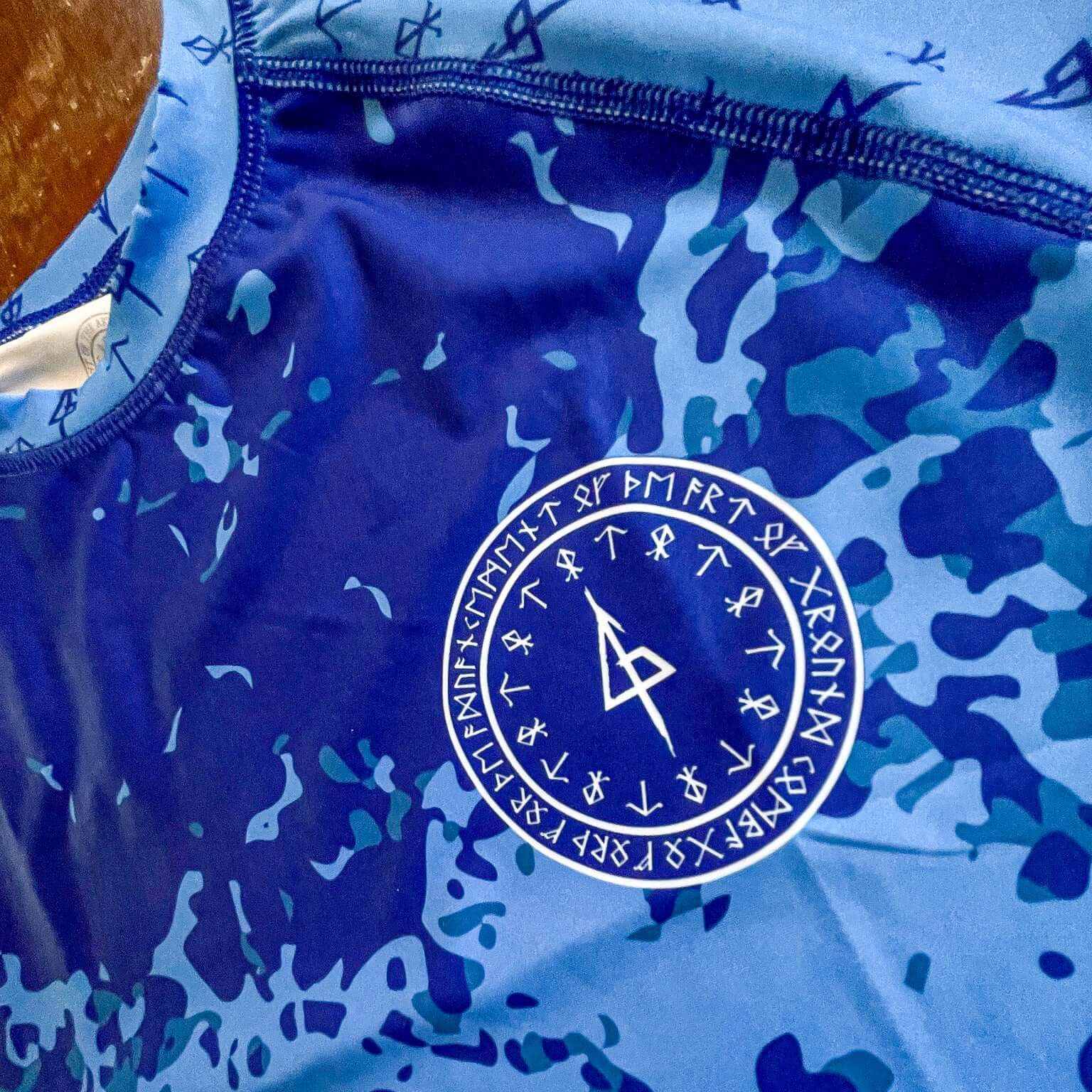 Ranked Rashguard - Blue - Go Forth