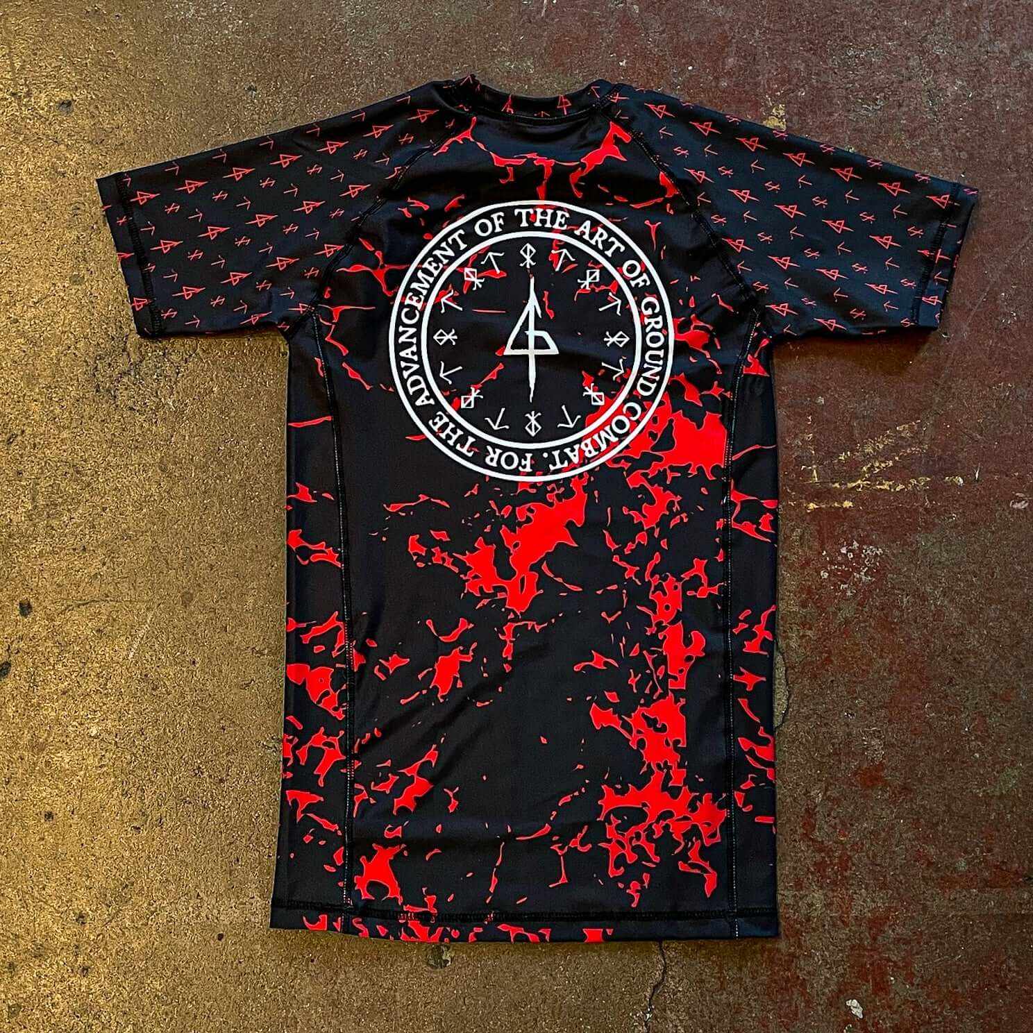 Ranked Rashguard - Black - Go Forth