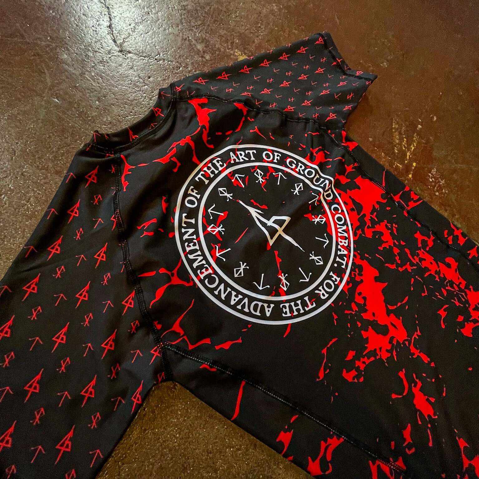 Ranked Rashguard - Black - Go Forth