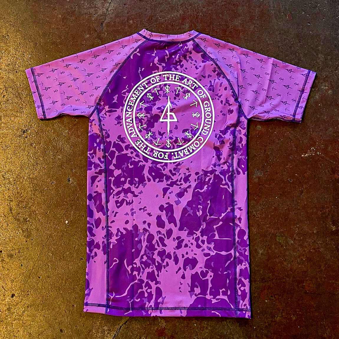 Ranked Rashguard - Purple - Go Forth