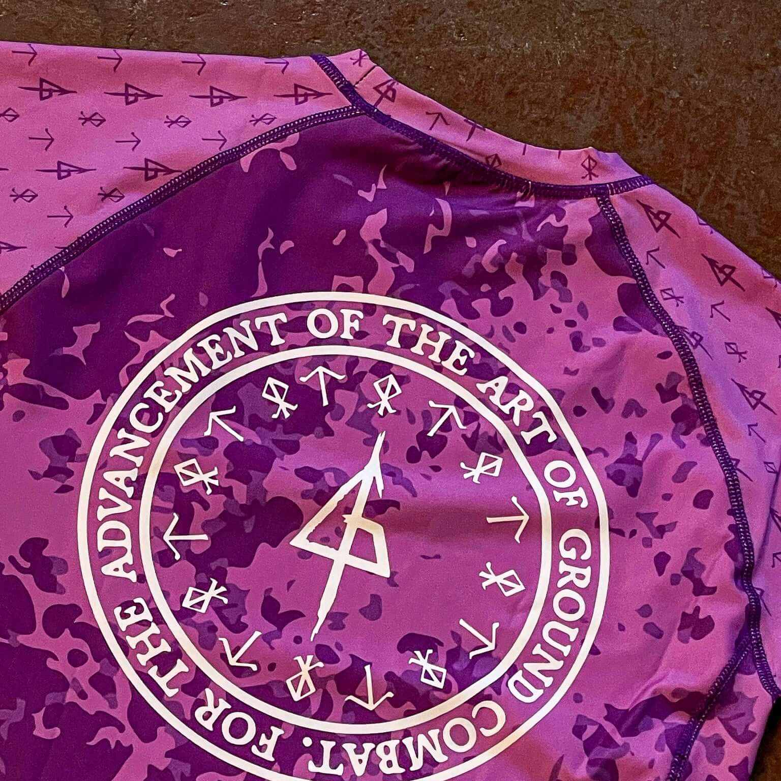 Ranked Rashguard - Purple - Go Forth