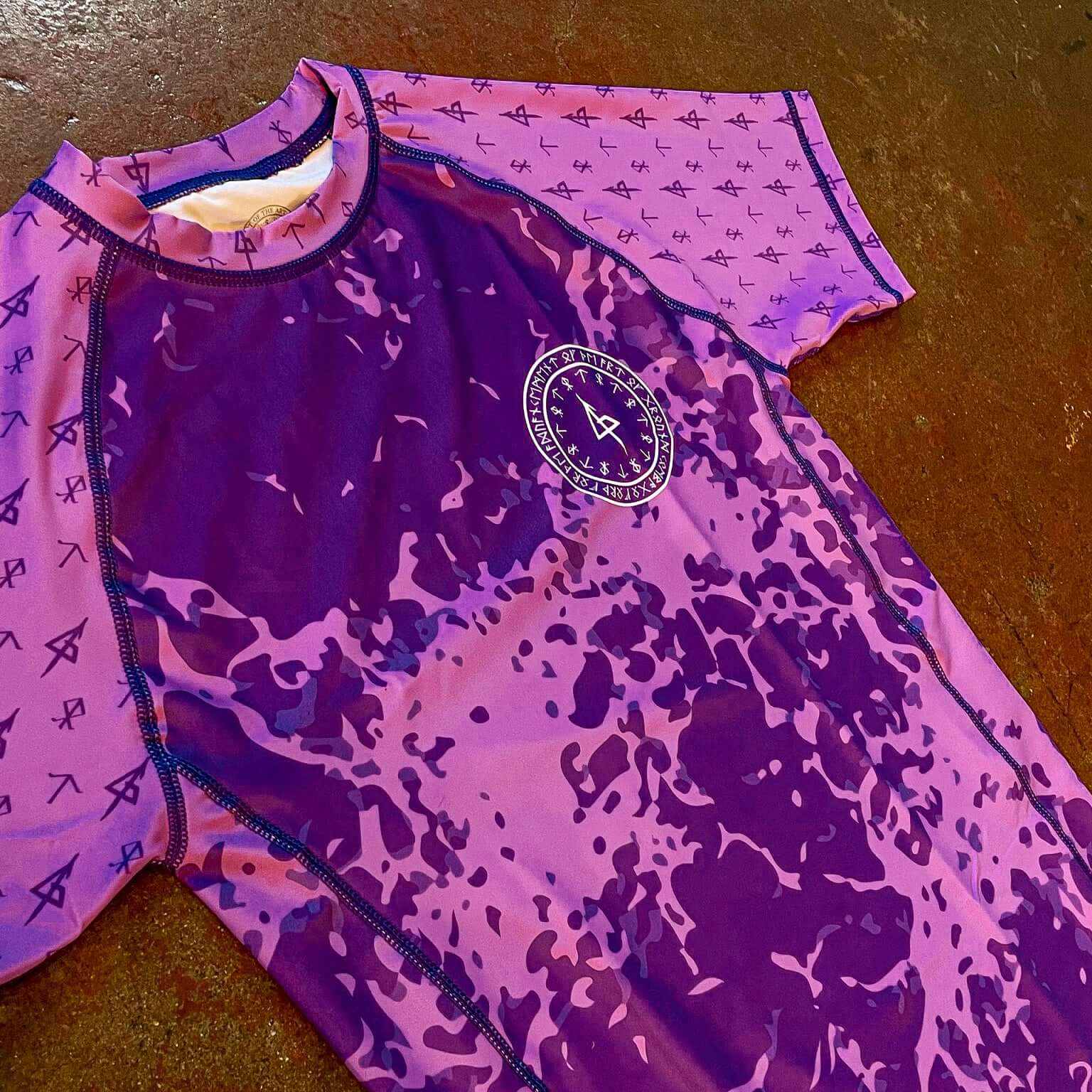 Ranked Rashguard - Purple - Go Forth