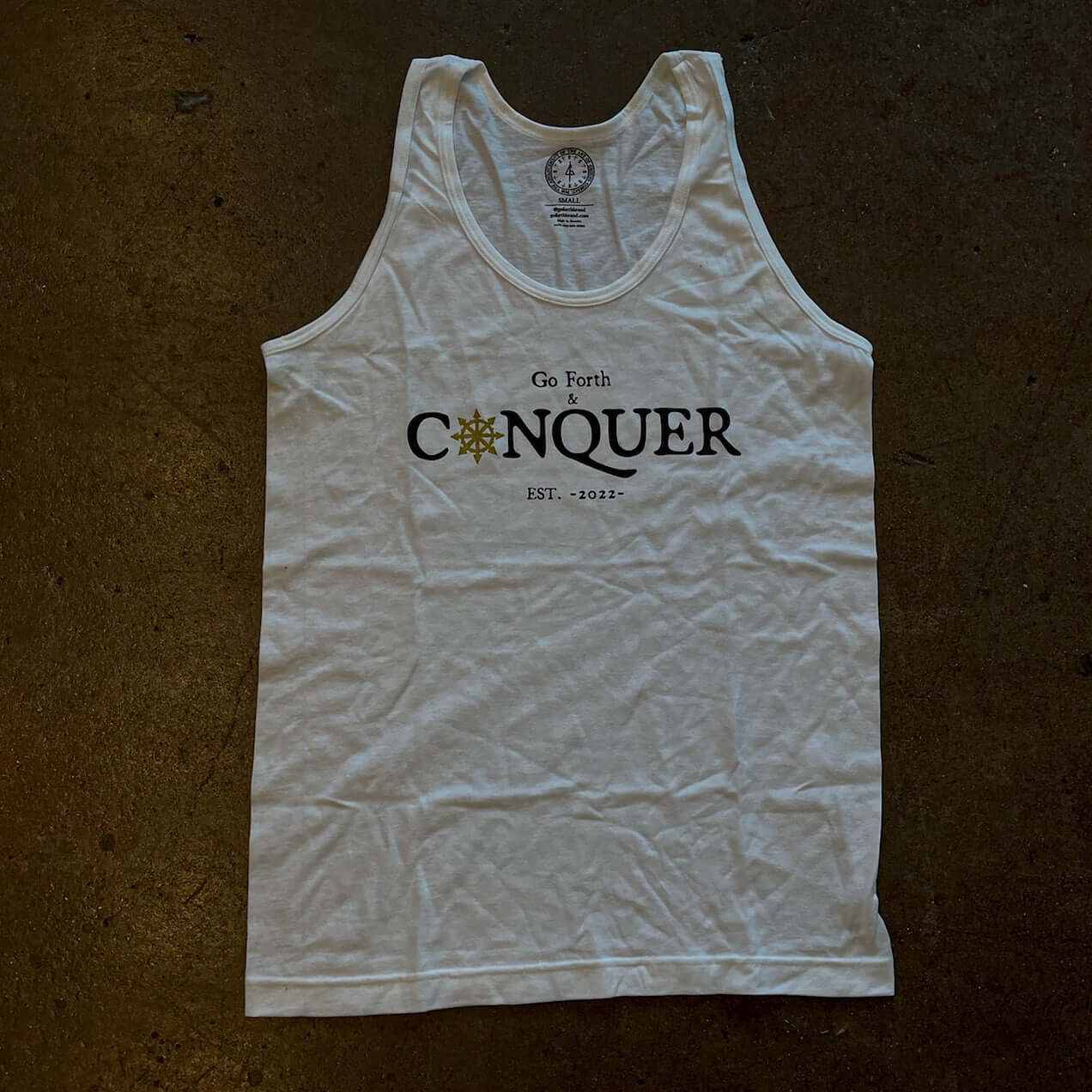 BJJ Tank Top - White