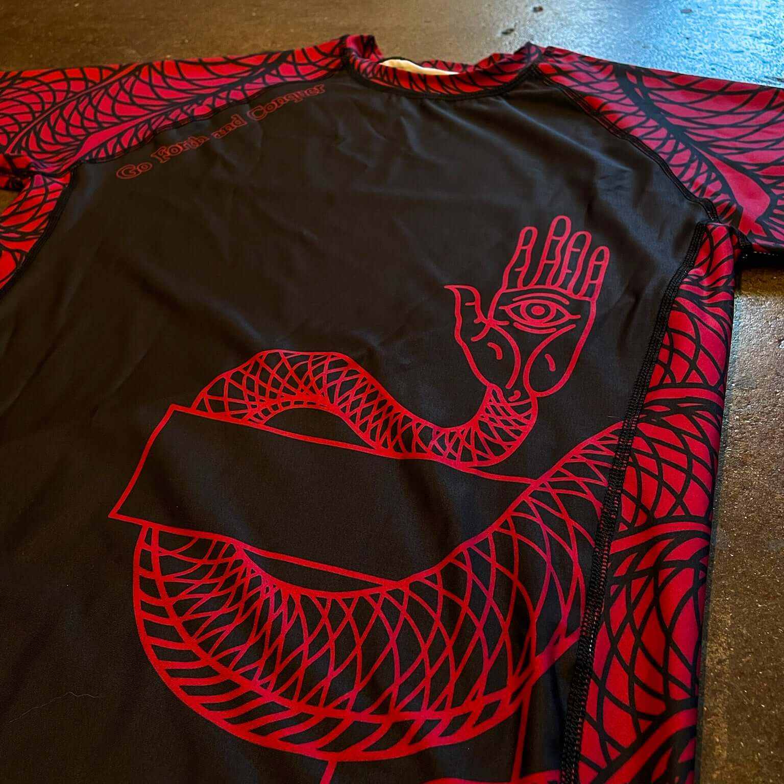 "Sulfur" Rashguard - Go Forth