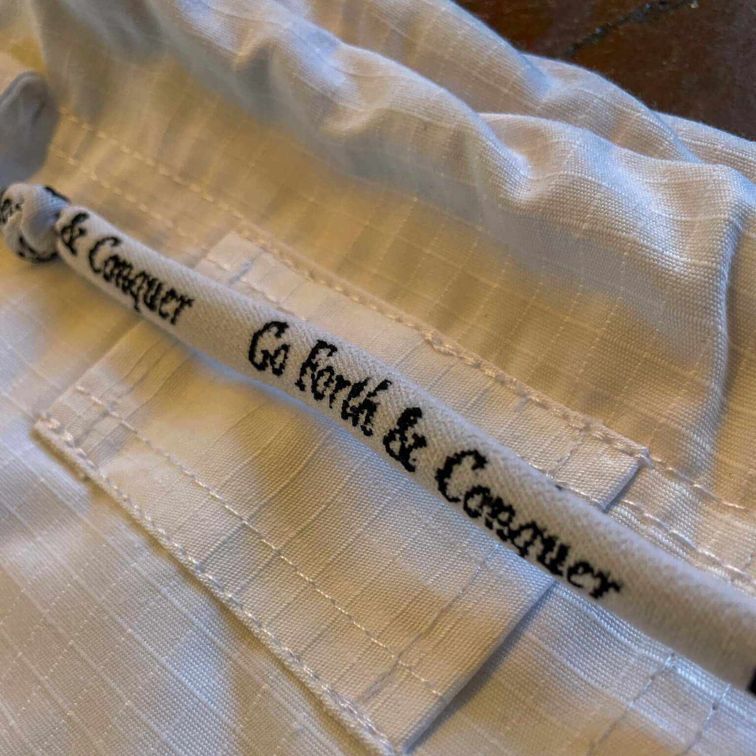 drawstring | The Overlook Comp-Light Gi | Lightweight Kimono | Go Forth