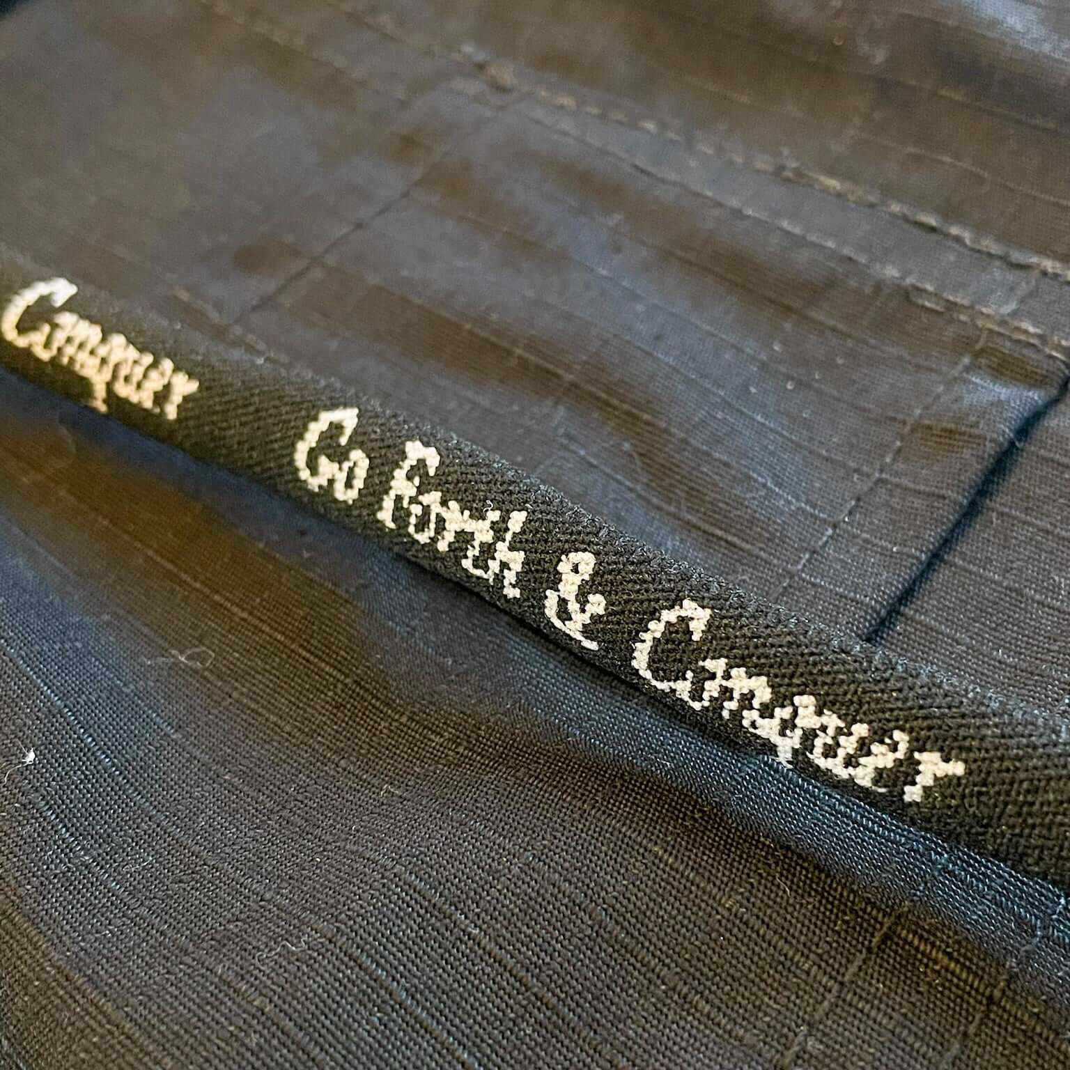 drawstrings | The Ultraviolence Comp-Light Gi | Lightweight Kimono | Go Forth