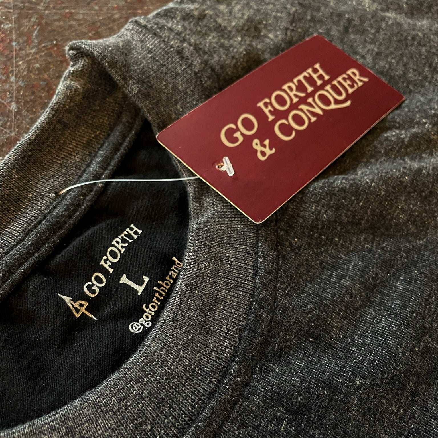 Neck Tag | Premium BJJ Shirt | The Forever T-Shirt | Go Forth