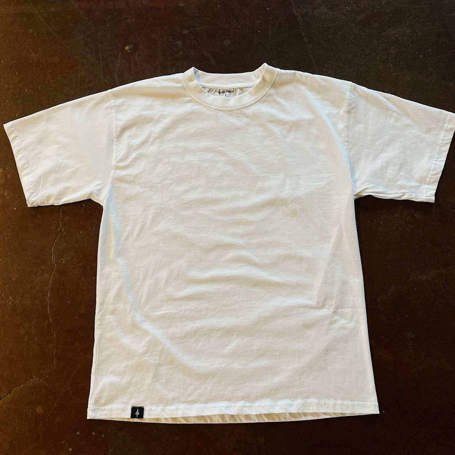 White Shirt | Luxury Shirt For Grapplers | Essentials Shirt | Go Forth