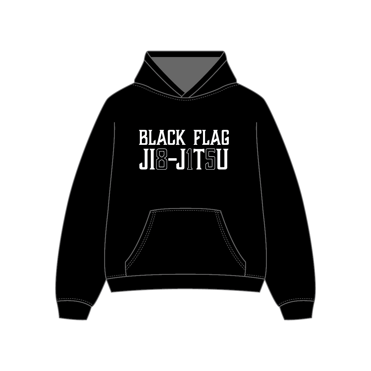 Black Flag Jiu-Jitsu 815 Hoodie