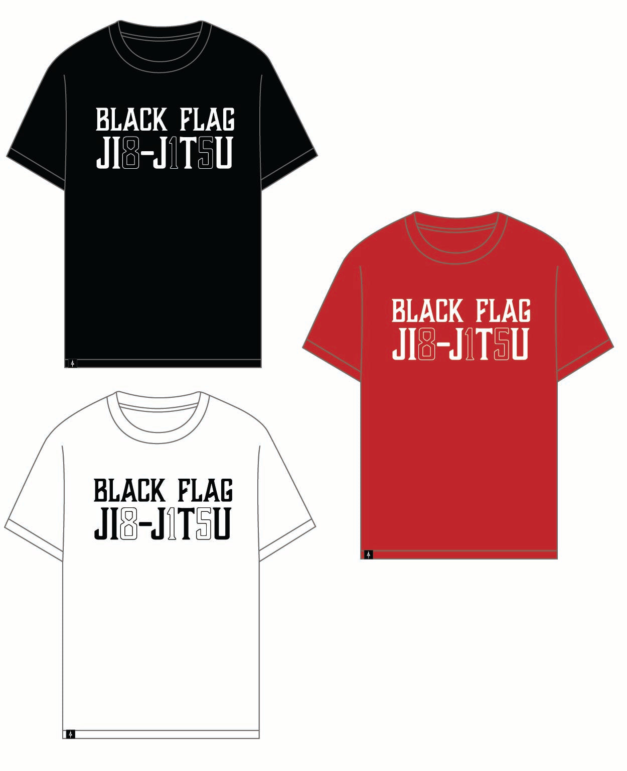Black Flag Jiu-Jitsu 815 T-Shirt