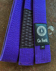 Premium Pearl Weave Belt - Purple